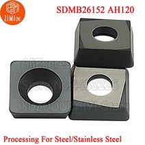 클램프 클램핑 10pcs SDMB26152 AH120 카바이드 인서트 커터 도구 CNC 공작 기계, 한개옵션0