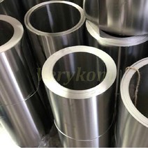 함석판 절단 알류미늄 철 0.05mm 두께 520mm 너비 5 M몫 SUS SS 스테인레스 스틸 시트 플레이트 호일 롤 얇은 테이프 조각 0.05*520 20