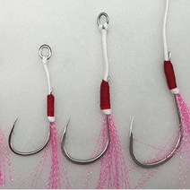 히트존 텐슬 싱글 어시스트훅 10호 20호 30호 40호 50호 (루어 낚시 선상 지깅 낚시용품 자작채비), 싱글 어시스트훅 3/0호, 1개