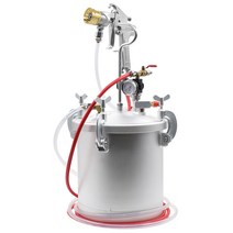 페인트 압송기 10 리터 도장 기계 스프레이건 후끼, 1.10 리터 양동이4.0 일반건, 1개