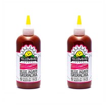 Yellowbird Blue Agave Sriracha Hot Sauce 옐로우버드 블루 아가베 스리라차 핫 소스 19.6oz(556g) 2팩, Sriracha_2팩