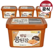 범일 콩된장 특대입자, 3kg, 4개
