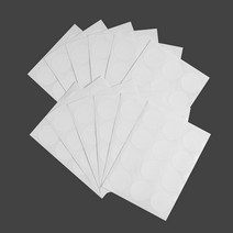 25mm 화이트 서류 분류 원형 스티커 12매 집콕놀이 팝아트 회사 인쇄 그림그리기 출력 프린트