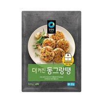청정원 청정원 더 커진 동그랑땡 520g [우리집 반찬. 맛있는] 청정원 더 커진 동그랑땡 520g [홈캉스.혼밥최고], 2개