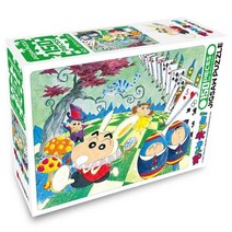 이노플리아 짱구는못말려직소퍼즐150PCS 이상한나라, One color | One Size, 8809731783839