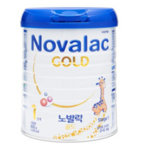 노발락 프리미엄 분유 골드 1단계, 8개, 800g