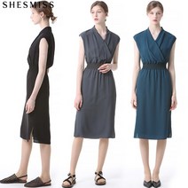 쉬즈미스 기품있는 고져스 밴딩 포인트 원피스