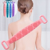 실리콘 때드림 타올 때타월 등때밀이 장갑, 랜덤