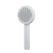 Iiipet 장모 반려동물용 죽은털 제거 콤 브러쉬, 1개, 화이트