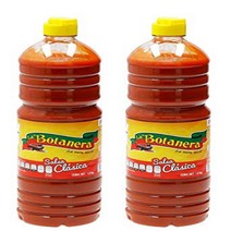 La Botanera Clasica Hot Sauce 1 Liter (Pack of 2)