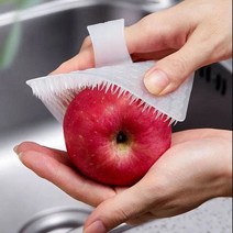 Kitchen Cleaning Brush Dishwashing Fruit Vegetable Pot Pan Scouring Basket, 한개옵션1, 01 white 1pcs