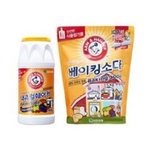 천연 세제 암앤해머 베이킹소다 (400g+1.5kg+600g) 세트, 18세트