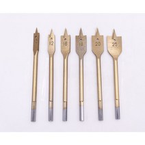 09fun 나비드릴날 목공용 드릴비트 6종세트 목공기리, 1개