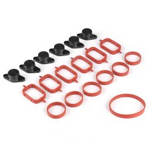 자동차매니폴드 Bmw m47 swirl blanks의 6x22mm 자동 교체 부품 플랩 수리 흡입 가스켓이있는 삭제 키트 키, 01 Black