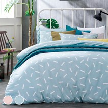 [키즈돔] [침대] 스틱 순면 사계절이불 패드세트(누빔이불커버+누빔패드+베개커버) s/ss