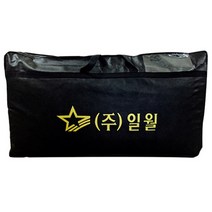 일월 전기&온수매트 보관가방 더블, 블랙