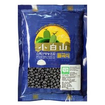 국산100% 유기농 약콩(쥐눈이콩)500g (2021년산), 500g