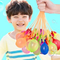 위트렌드 매듭 필요없는 다발 물풍선 물폭탄 제조기, 물풍선 제조기 555개 (5개세트)