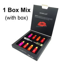 나노 레고 호환 Kisum-BB 립 세럼 앰플 키트 화장품 BB 립글로스 피그먼트 크림 글로우 세트 MTS 메조테라피 트리트먼트, [01] 1 box BB Lip