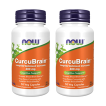 나우푸드 커큐브레인 400mg 베지 캡슐, 50개입, 2개