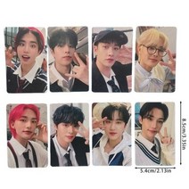 KPOP Stray Kids MAXIDENT 앨범 포토 카드 NACIFIC R13 X SK 양면 로모 현대 펠릭스 시그니처 팬 컬렉션, MC