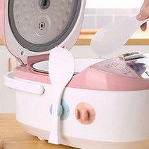 밥주걱꽂이 위생 주걱홀더 주걱 받침 걸이 블루