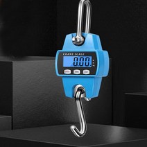 계근대 300kg 산업용 크레인 저울 헤비 듀티 휴대용 스테인레스 스틸 후크 lcd 전자 디지털 교수형 저울, 50g-300kg 저울