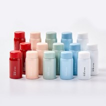 가방에 쏙 미니텀블러 커피용 어린이용 선물용 답례품, 레드120ml