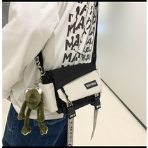 남자 숄더백 대용량 남성 캐주얼 메신저백 학생 카고 백