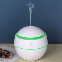 꽃병 우드 가습기 미니 디퓨저 가열식 필터없는 인테리어 LED 다이소 차량용 노필터 빗소리 난방텐트 청소쉬운 코스트코 굴뚝 기화식 생수통 용암 샤오미, H_버섯화이트