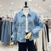 반에이크 VB23DJU202Z 뒤맞턱데님자켓