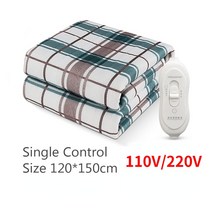 전기장판온도조절기두꺼운 전기 히터 담요 보온 더블 바디 워머 150x180cm 난방, 120x150cm