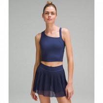 룰루레몬 에버럭스 애시메트리컬 테니스 탱크 상의 - 나이트 씨 티셔츠 탱크탑 364893