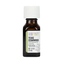 잠잘오는향 숙면 아로마 에센셜오일 아우라 카시아 샌달우드 에센셜 오일 GCMS 15ml05fl 온스, 텍사스 시더우드, 0.5fl 온스