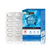 Evergreen 데일리플랜 100억 유산균 17종 프로바이오틱스 장건강 500mg x 60캡슐, 60캡슐 2달분