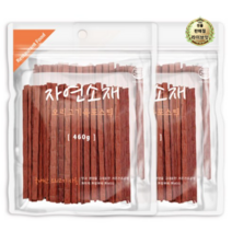 라이브잇 홋가이도푸즈 자연소재 애견 육포스틱 460g, 22개입, 오리고기육포스틱 맛