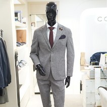 트루젠 남성 정장 린넨 수트 셋업 양복 봄 여름 가을 결혼 면접 남자 스판 정장세트 브라운 340