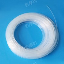 테프론 튜브 테플론 호스 4.35X6.35mm 미리 PFA, 4.35X6.35mm(PTFE 유백색)