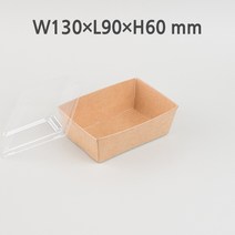 크라프트 미니 샌드위치 대 (100개 셋트), 1봉, 100개