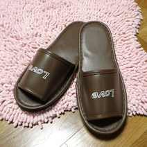 프리미엄 레자 거실화(2가지색상) (사무실슬리퍼) 거실 화 실내 슬리퍼