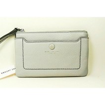 [해외]마크제이콥스지갑 MARC JACOBS Genuine Light Gray Pebbled Leather Wallet Wristlet