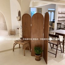 아치가벽 가벽 커피숍 카페 촬영 배경 파티션 옷가게 럭셔리 가벽 인테리어 분위기 목재 목재가벽 인테리어가벽, 브라운 도어 3
