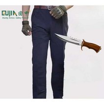 방검복 바지 특수부대 전술훈련 경호바지 형사 보호구, XS 블랙 방검바지