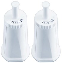 LUXRILIX BES990 브레빌 정수 필터 교체 부품 바리스타 익스프레스 터치 오라클 BES920 BES980 BES878 BES870 커피 2팩, 4PCS
