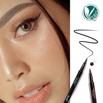 고집 아이라이너 워터 프루프 물과 땀에도 지워 지지않는 비건 아이라이너, 원킬 블랙