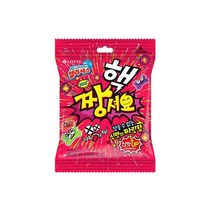 롯데 [캔디]핵짱셔요 후르츠 51g 간식 다이어트 심심풀이 어른들, 5개