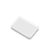 원래 Xiaomi 보조베터리 20000mAh 외부 배터리 미니 휴대용 Mi 듀얼 USB 출력 빠른 충전, 01 White
