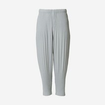 옴므 플리세 이세이 미야케 베이직 팬츠 라이트 그레이 Homme Plisse Issey Miyake Basics Pants Light Grey 450324