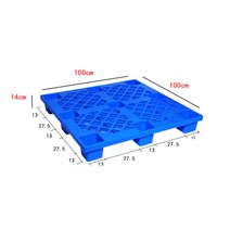 물류창고 플라스틱 바닥재 PVC 빠레트 보드, 100X100X14