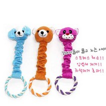 펫모닝 강아지 장난감 바닐라향 동물 쫄쫄이(모양 임의 발송), 1개